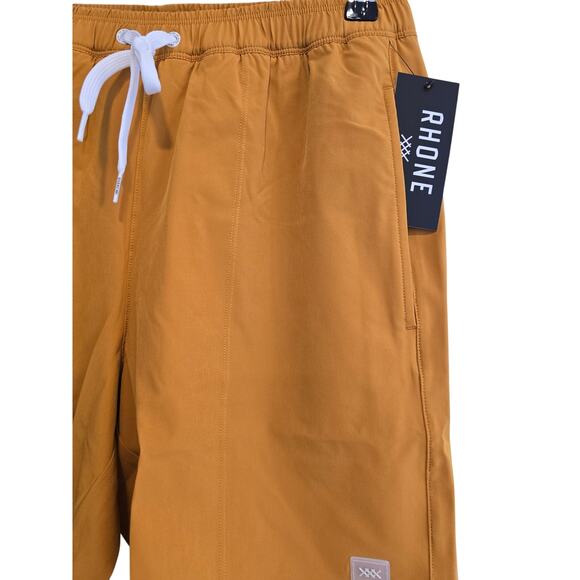RHONE Men's 7.5" R&R Trunks in Harvest Brown size Small NWT - Picture 3 of 11